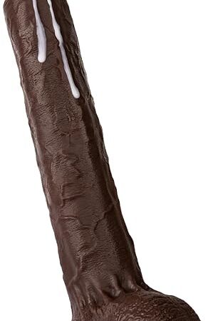 13" XL Curve Monster Black Fantasy Dildo - Huge Girth & Extra Long Dildo for Intense Deep Pleasure, Suction Cup for Hands-Free Anal & Vaginal Play, Extreme Adult Toy for Men & Women