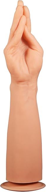 15" Fist Dildo,Realistic Lifelike Hand Dildos,Silicone Huge Anal Plug for Anal Stretching,Extra Large Fisting Dildo Anal Dilator with Strong Suction Cup,Adult Sex Toy for Women Men (Palm)