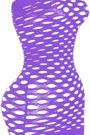 Women's Fishnet Bodysuit Sexy Mesh Lingerie Chemise Nightwear