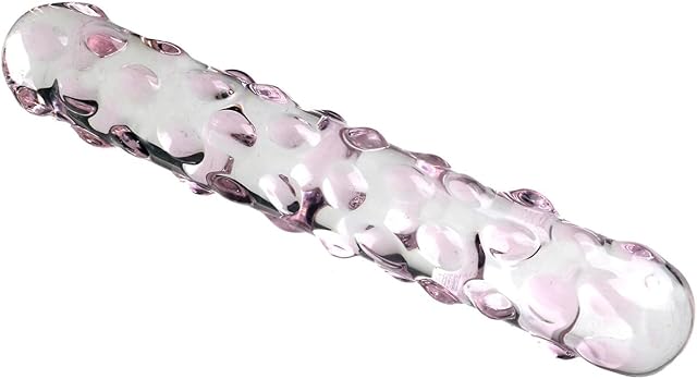 Double Ended Glass Dildo Adult Sex Toys for Couples, Realistic Dildos Crystal Clear Dildo Male Sex Toy with Massage Particle, 689" Double Sided Dildo Anal Dildo Adult Sex Toy for Men Women