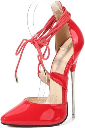 F&A LOVING Men's Women's Super High Heel Pointed Sexy Fetish High Heels drag queen Heel crossdresser shoes
