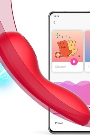 App Remote Control Panty Clitoral Vibrators, G Spot Butterfly Vibrators with 10 Vibration Modes, Waterproof Sex Toys for Women or Couples