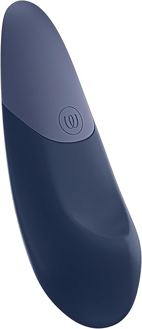 Womanizer Vibe Lay On Clitoris Vibrator for Women | Silent Clit Stimulation Adult Toys | Vibrating Sex Toy | Clitoral Stimulator for Woman with 10 Patterns & Speeds | Waterproof & Rechargeable | Blue