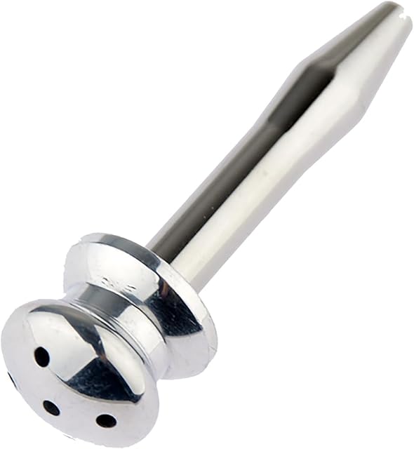 Hollow Stainless Urethra Sound,Metal Penis Plug with Double Staple Dilator Masturbation Rod Stimulation for Men Urethral Plug Exercise Expanding Massage
