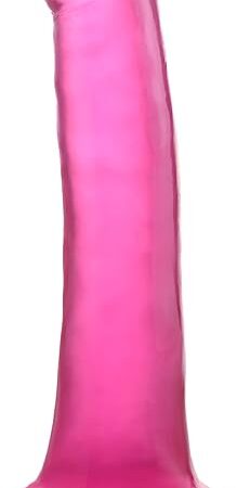 8 Inch Slim Stick Cherry Ice Dildo