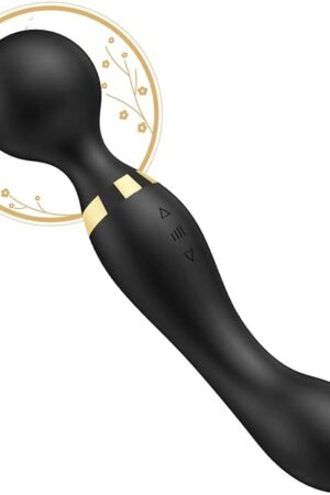 High Frequency Dual Head Vibrator ?Vibrator Wand? Sex Toys?Wand Massager,Dildo Vibrator,Adult Toys for Women,Adult Toys?Female Vibrator?Sex Toys Women,Thrusting Dildo?8-Speed 20 Frequency Vibration
