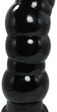 9.44" Super Huge Thick Butt Plugs Anal Sex Toys for Women Men and Couple,Super Big Anal Plug Sex Toy Strong Suction Cup Anal Dildo Anal Toy Large Anal Beads Buttplug RYZPBFHA (Black)