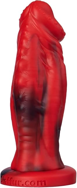 Generic 2.83"" Diameter Thick Monster Anal Dildo, Huge Realistic Dildo with Strong Suction Cup,Anal Doll Ass G-spot Dildo for Advanced Player, Anal Sex Toys Giant Dildo for Women Men. (M), Red
