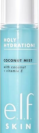 elf SKIN Holy Hydration! Hydrating Coconut Mist, Refreshes, Soothes & Invigorates Skin, Tropical Scent, 27 Fl Oz (Pack of 1)