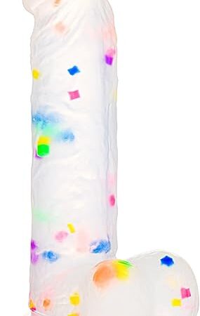 6.5 Inch Colorful Realistic Dildo Feels Like Skin Body-Safe Material G spot Stimulator Dildos with Strong Suction Cup for Hands-Free Play Sex Toys for Adult