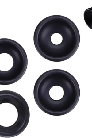 4PCS Premium Penis Pump Replacement Sleeve Large Vagina Pump Sleeves Pennis Sleeves Masturbator Cover, Penis Pump Accessories Seal Cover for Male Enhancement Cock Enlargement Erections Pump Sleeve