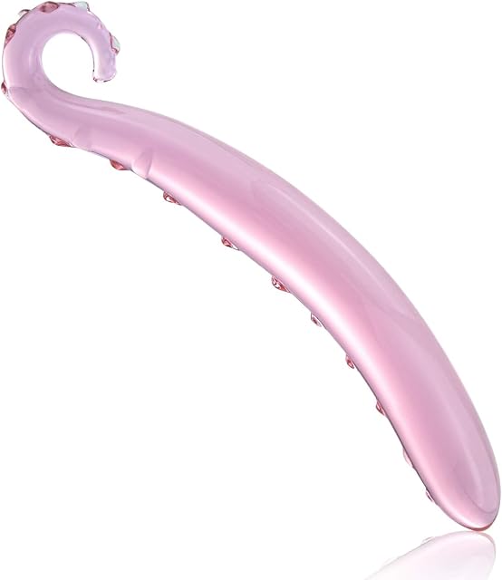 FST Glass Butt Plug S-Shaped Crystal Dildo Anal Sex Toys for Women Masturbation