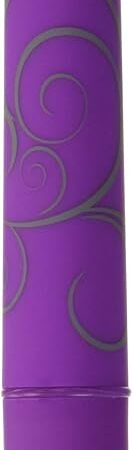 Doc Johnson Mood - Powerful - 7 Function Waterproof Bullet-Style Vibrator (3.4 Inches) - Whisper Quiet with Velvet Touch Finish - Requires 1 AA Batteries - Small - Purple