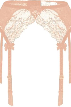 Women Lace Garter Belt Sexy Suspender Belts for Thigh High Stockings