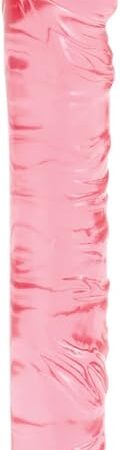 Doc Johnson Crystal Jellies - 10 Inch Classic Dong - Pink