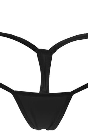 Women's Low Rise Micro Back G-string Thong Panty Underwear