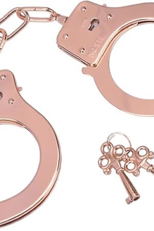 Bedsecret Handcuffs Double Lock Steel Police Edition Professional Grade Handcuffs,Hand Cuffs Cop with Keys