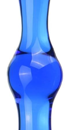 Glass Crystal Ball Anal Plug G-spot Stimulator Butt Pleasure Wand,Glass Massage Bum Plug Sex Toys Large Glass Anal Plug Crystal Butt Plug Wand Anal Trainer Anus Expander Sex Toy for Women Men