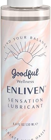 Goodful Wellness Enliven Intimate Accessory Gel ? Water-Based, Hypoallergenic Formula for Comfortable Use with Accessories, Long-Lasting, Non-Sticky, Gentle for Sensitive Skin (1)