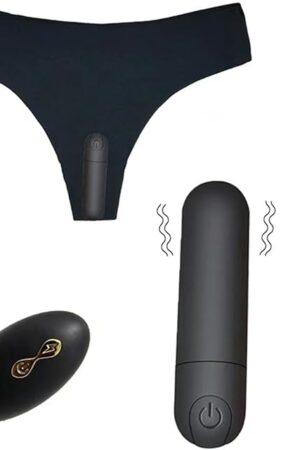 Vibrating Panties Mini Bullet Vibrator with Remote Butterfly Vibrator Underwear Adult Toys for Women, Wearable Panty Vibrator Clitoris Stimulator Long Distance Sex Toys Personal Massagers for Women