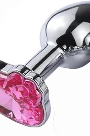 Anal Butt Plug Cute Base Metal Anal Plug Small Size Erotic Anal Sex Toys for Women Men Sex Games Butt Plug for Couples Adult Sex Products