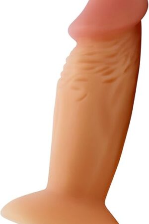 First Timer's 4 Inch Suction Cup Dildo Beige