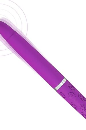 Female Pleasure Massage Pen, Nipple Clitoral Stimulator Vibrator Wand Mini Dildo G-spot Bullet Vibrator,10 Frequency Powerful Vibration?Adult Sex Toys& Games for Women and Couples (Purple)