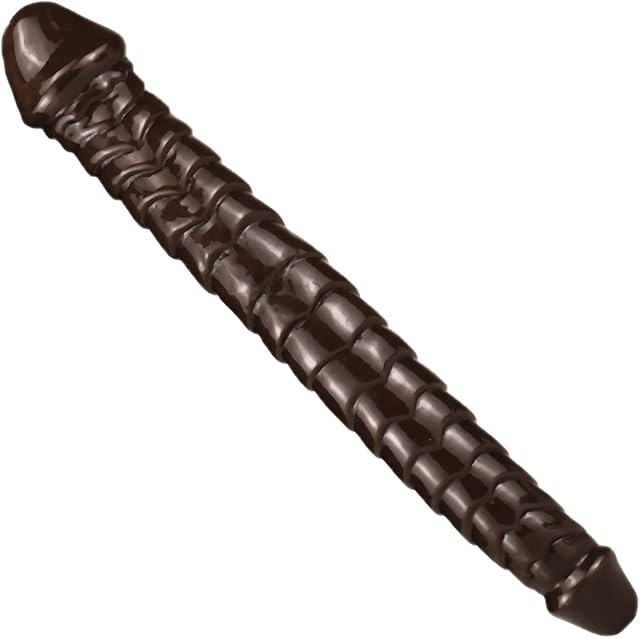Dragon Scale Double Ended Dildos - 11.1 Inch Double Sided Dildos, Flexible Double Head Penis, Anal Butt Plug Double Dong Dildo, G Spot Vaginal Anus Stimulate Sex Toy for Lesbian Female Masturbation