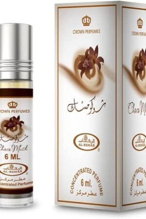 Al-Rehab Choco Musk Concentrated Perfume Rollerball for Unisex, 02 Ounce