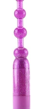 Vibrating Pleasure Beads, Purple