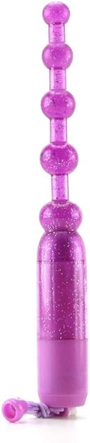 Vibrating Pleasure Beads, Purple