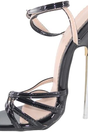 Womens Fetish Heeled Sandals