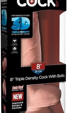 King Cock Plus 8" Triple Density Cock with Balls