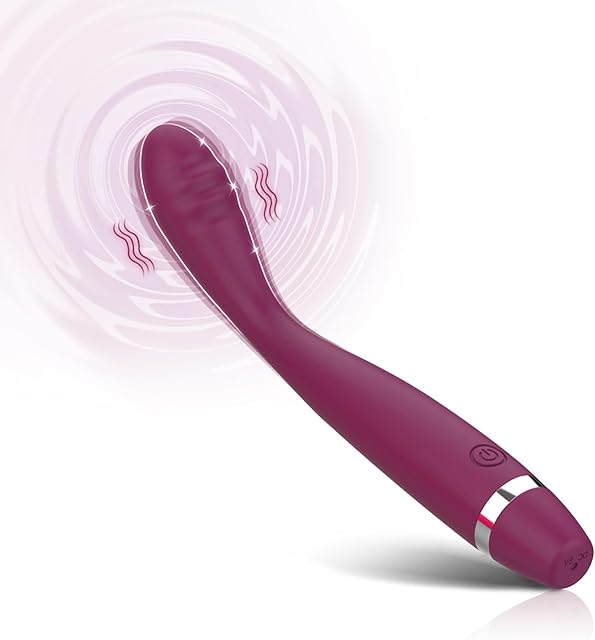 G Spot Stimulator Vibrator Sex Toys, 8 Seconds to Climax 10 Vibration Modes Finger Shaped Waterproof Vibrating, for Women Clit Nipple Anal Female Solo Personal Massagers Adult Toys, Rose Red