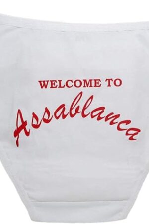 Assablanca Panty Cute & Sexy Hipster Bikini Women's Funny Undies String Underwear Casablanca Novelty Design Panties