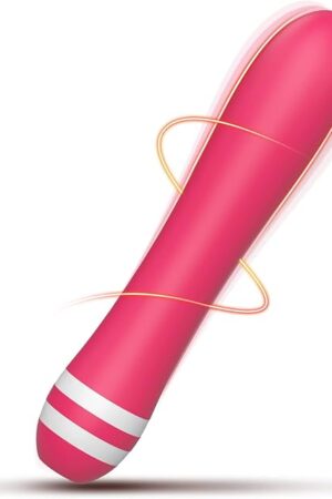 G Spot Vibrator Dildo with 10 Powerful Vibrations, Vibrating Dildo for Clitoral Vagina and Anal Stimulation, Body-Safe Silicone Bullet Vibrator Adult Sex Toy for Women and Couples