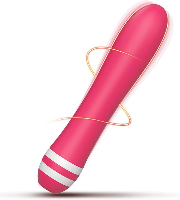 G Spot Vibrator Dildo with 10 Powerful Vibrations, Vibrating Dildo for Clitoral Vagina and Anal Stimulation, Body-Safe Silicone Bullet Vibrator Adult Sex Toy for Women and Couples