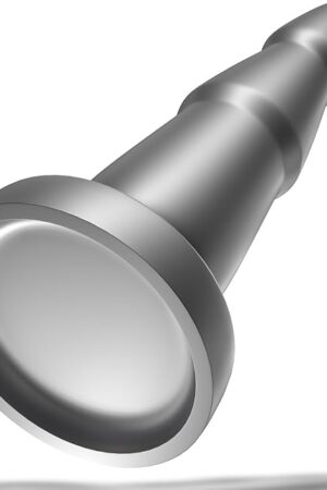 Anal Plug Butt Plug Trainer with Suction Cup Black Silicone Cone Prostate Massager Dilator Sex Toy for Men Women Masturbation (L)