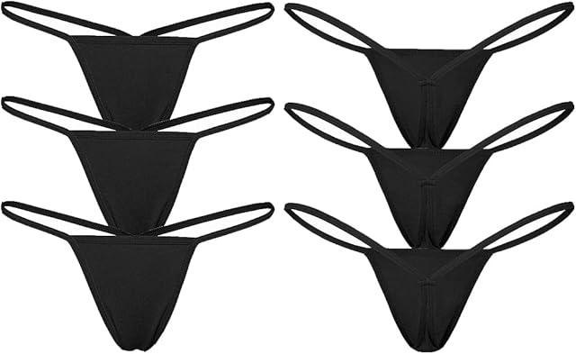 Women Cotton G-String Thongs T Back Underwear Panties Sexy Low Waist Micro Temptation Lingeries