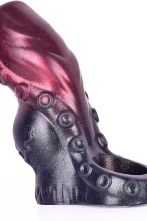 3 Different Sizes of Tentacle Shape Male Penis Sleeve Cock Sleeve with Penis Ring, Silicone Penis Extender Enlarger Sleeve Cock Extension Sleeve Male Adult Sex Toys for Men Couples - M