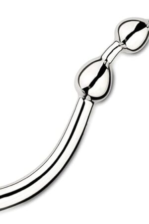 Fun Metal Sex Toy Stainless Steel G Spot Wand Massage Stick Kegel Exerciser P-Spot Stimulator Prostate Massager Anal Plug Dildo Sex Toy for Women Men