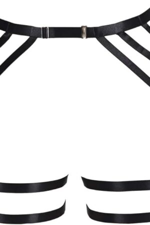 Women Garter Belts Punk Leg Harness Elastic Strap Stockings Waist Suspender