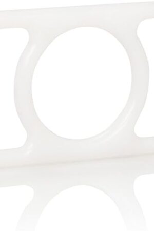 CalExotics Silicone Erection Enhancers, White, X-Large