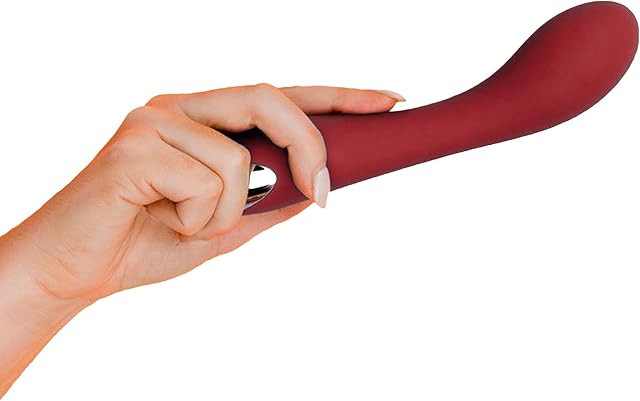 G Spot Vibrator Dildo for Vagina, Clitoral, Anal Stimulation with 10 Vibrations Modes Personal Powerful Quiet Vibrating Massager Rechargeable Waterproof Adult Sex Toy for Women, Men, Couples (Red)