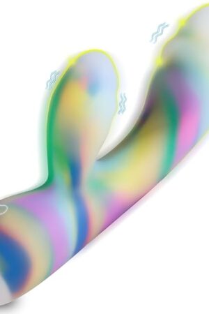 G-spot Rabbit Vibrator Sex Toys - Powerful Vagina Anal Clitoris Massager Stimulator with 10 Vibration Modes, Waterproof Rechargeable Silicone Dildos Prostate Vibrators Adult Toys for Women Orgasm