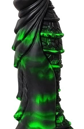 85 Inch Monster Dildo with Suction Cup Huge Big Thick Black Dildo Luminous Glow in The Dark Dildos with Strong Suction Cup for Hands-Free Play,Strap on Dildo Sex Toys for Men Women Gay