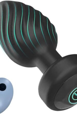 Anal Plug Vibrator Adult Sex Toy -Wireless Remote Control Vibrating Butt Plug Men Prostate MassagerSex Toys Clitoris G Spot Anal Stimulator with 10 Powerful Vibration Mode for Couples,