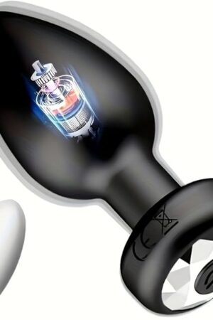 Anal Plug Vibrating Sex Toy - Butt Plug Vibrating Anal Toys for Men, Wireless Remote Control with 10 Frequency Vibration, Small Butt Plugs for Female Male Prostate Massage