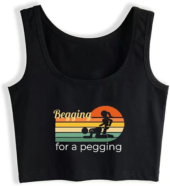 Begging for A Pegging Fetish Crop top