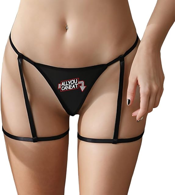 Women G-String Thongs T Back Underwear Seamless Panties Sexy 5 Pack Set